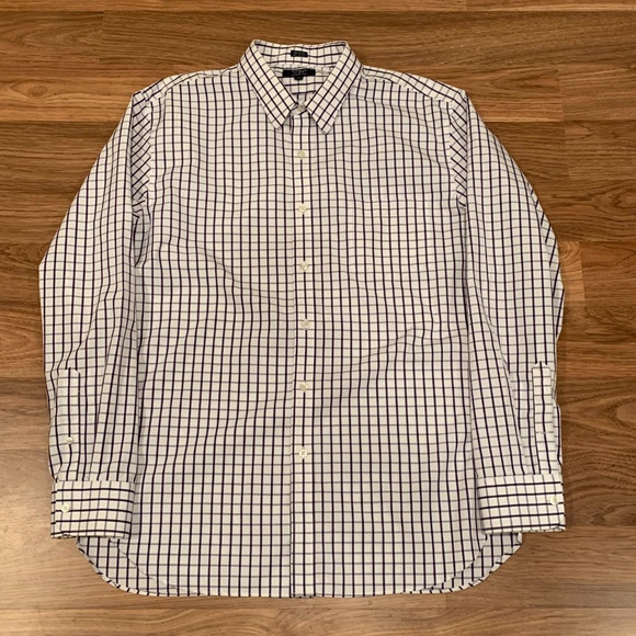 J. Crew Winkle Free Button Dress Shirt Size XL - Picture 6 of 6